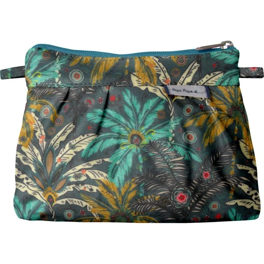 Mini Pleated Clutch Bag Palmia Emeraude 1 Mini Pleated Clutch Bag Palmia Emeraude