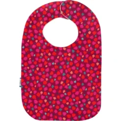 Bib - Baby Size Pompons Cerise
