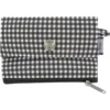Zipper Pouch Card Purse Vichy Noir