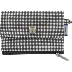 Zipper Pouch Card Purse Vichy Noir