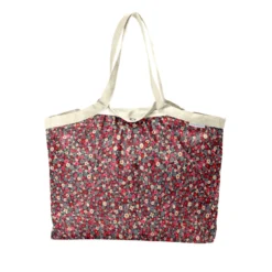 Pleated Tote Bag - Medium Size Tapis Rouge