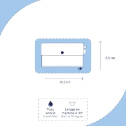 Zipper Pouch Card Purse Passion Bleue -Chic Bags Soldes bff2c513ac3f9d4a66845a121270