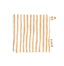 Makeup Remover Cotton Rayé Or Blanc