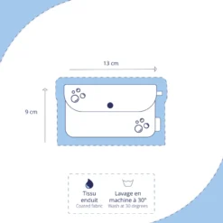 Soap Pouch Rayé Or Blanc -Chic Bags Soldes c378d85d7a683c1d7d12e705a22a