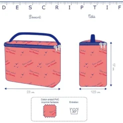 Large Vanity Golden Linen -Chic Bags Soldes c57b61799195431b4166f4a61795