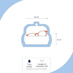 Glasses Case Badiane Framboise -Chic Bags Soldes c6c0831cea6900f826a215d34cfd