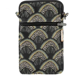 Quilted Phone Pocket Forêt De Plumes