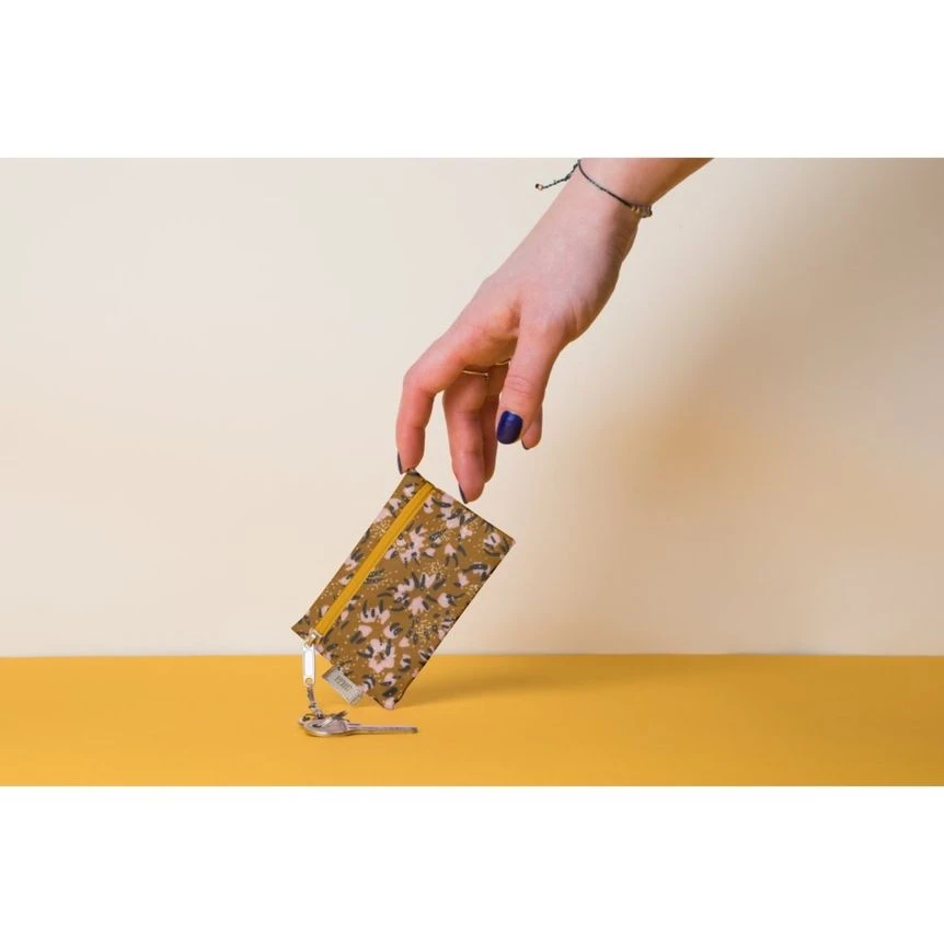 Keyring Wallet Gypso Ocre 2 Keyring Wallet Gypso Ocre – Image 2