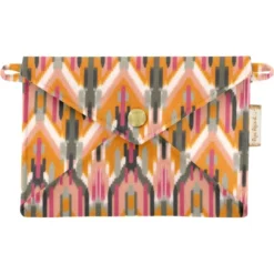 Little Envelope Clutch Ikat Ocre