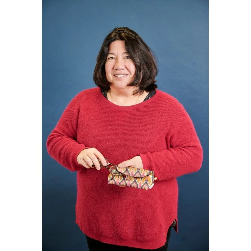 Glasses Case Ikat Ocre 2 Glasses Case Ikat Ocre – Image 2