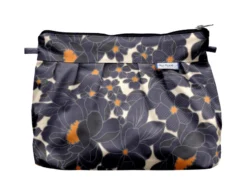 Pleated Clutch Bag Pensées Marines