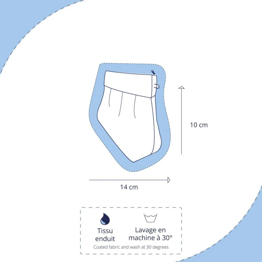 Mini Pleated Clutch Bag Fleurs D'artifice 3 Mini Pleated Clutch Bag Fleurs D'artifice – Image 3