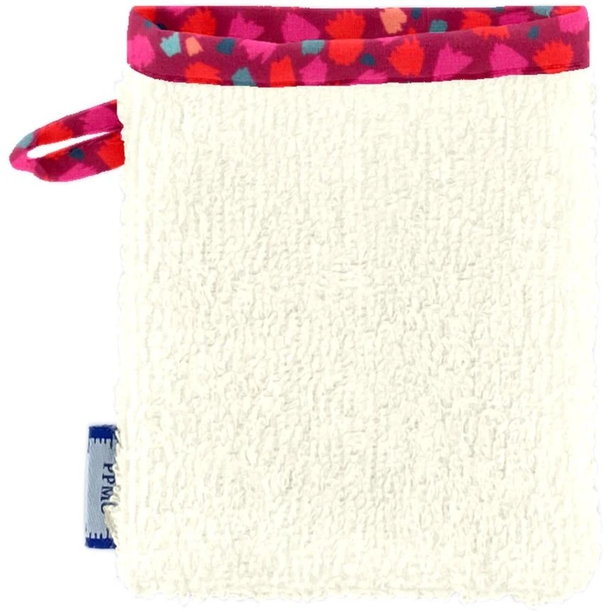 Make-Up Remover Glove Pompons Cerise 2 Make-Up Remover Glove Pompons Cerise – Image 2