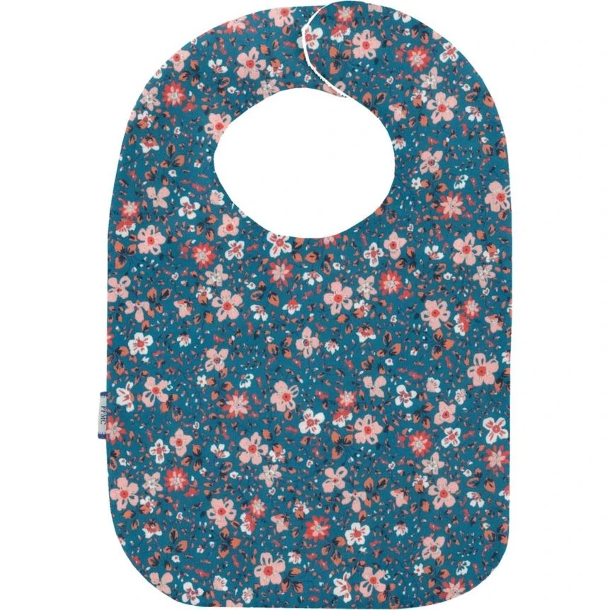 Bib - Baby Size Fleuri Nude Ardoise 1 Bib - Baby Size Fleuri Nude Ardoise