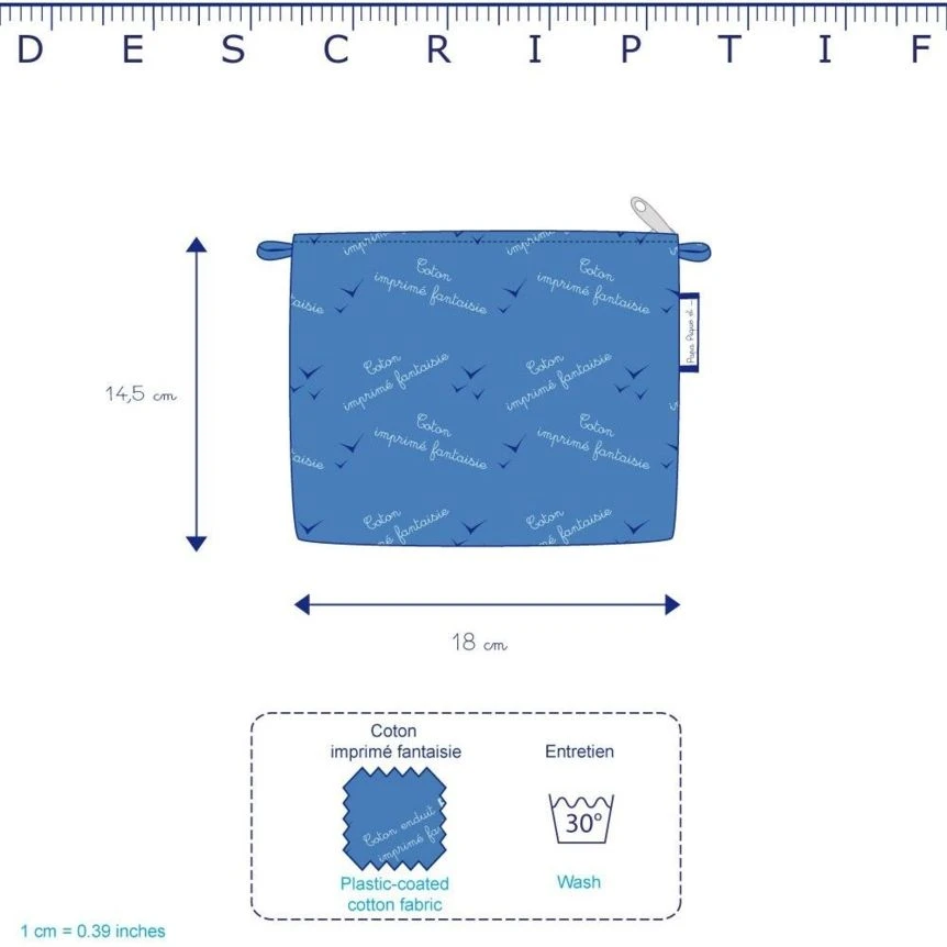 Tiny Coton Clutch Bag Ice Cream 2 Tiny Coton Clutch Bag Ice Cream – Image 2