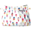 Mini Pleated Clutch Bag Ice Cream