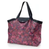 Tote Bag With A Zip Purple D'amour