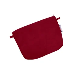 Tiny Coton Clutch Bag Red Velvet