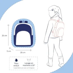 Children Rucksack Badiane Framboise -Chic Bags Soldes fd763c5ec4022cfaf438b7fb2f45