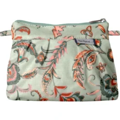 Mini Pleated Clutch Bag Vert Bohème